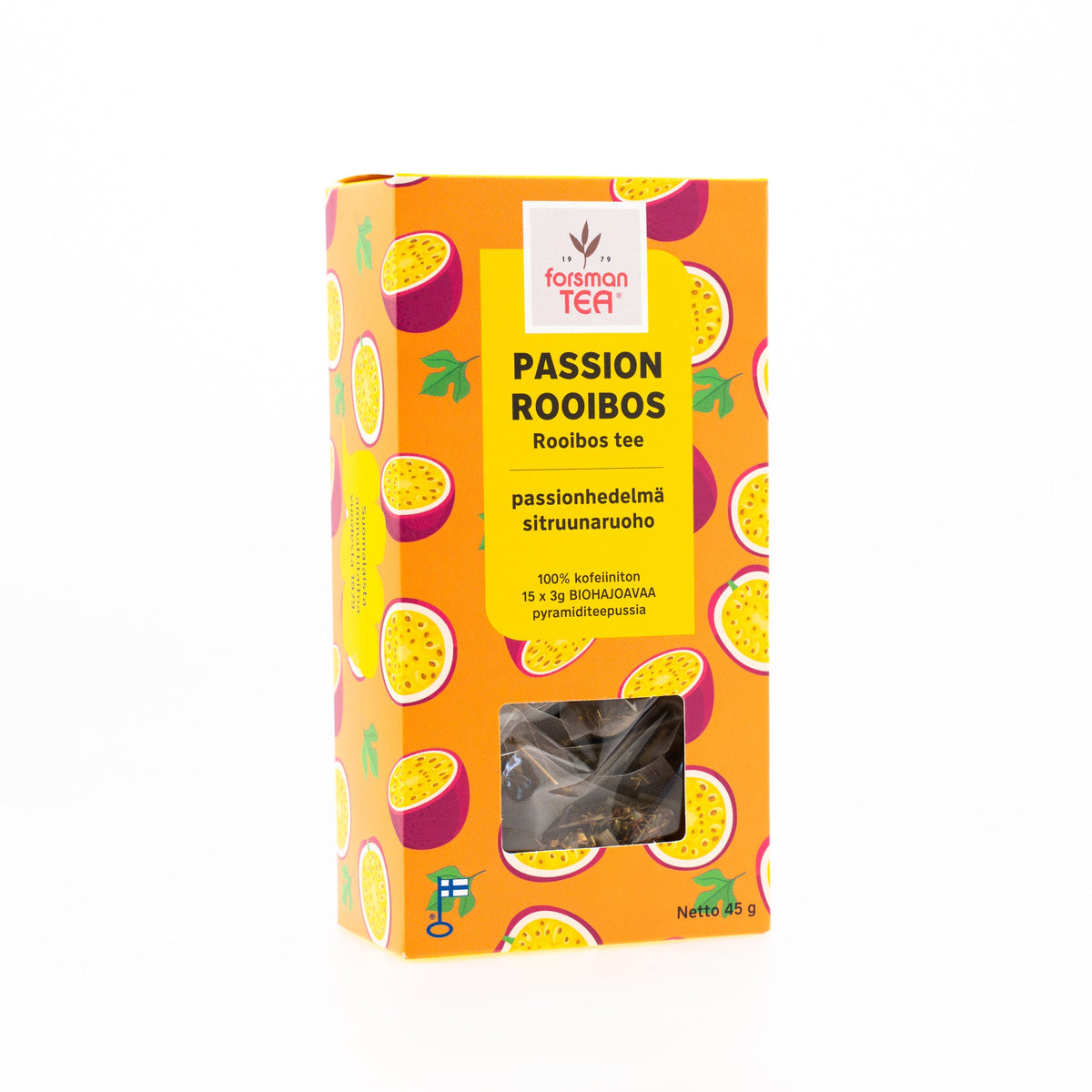 Passion Rooibos -pyramiditee Rooibos Forsman Tee
