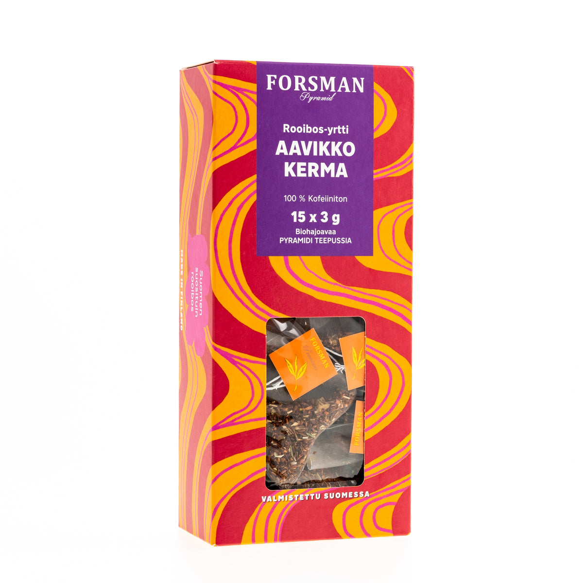 Rooibos Aavikkokerma pyramiditee Rooibos Forsman Tee