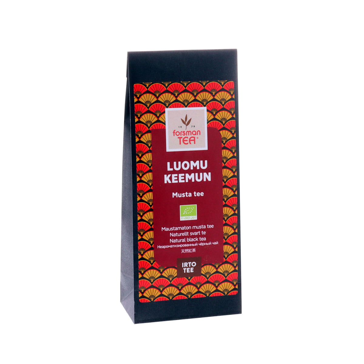 Luomu Keemun Kung Fu 60g (Poistuva tuote) Musta tee Forsman Tee