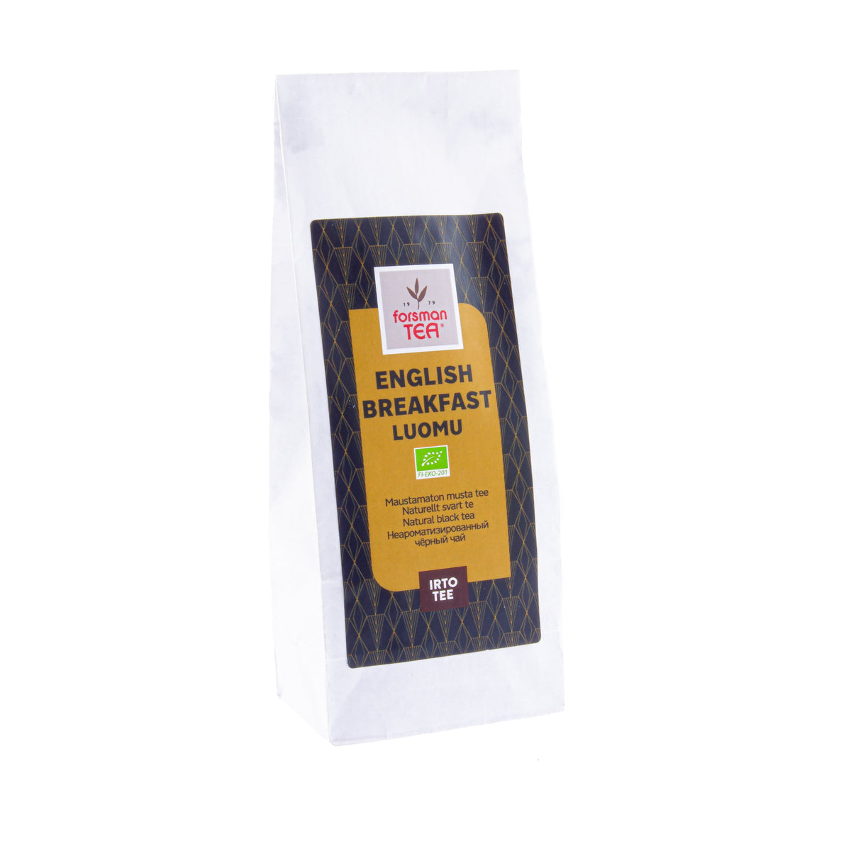 Luomu English Breakfast 100g Musta tee Forsman Tee