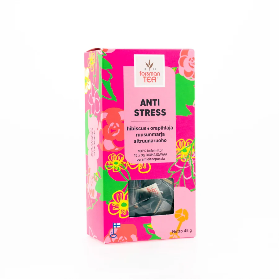 Anti-Stress pyramiditee Yrttitee Forsman Tee